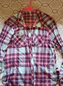 Short fit button down